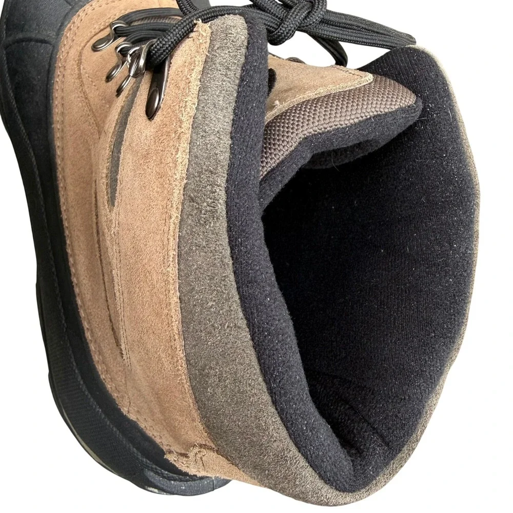 Sorel Mens Cold Mountain Winter Snow Boots Size 14 Brown NM1207-251 Suede Rubber
